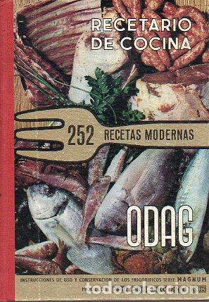 Libros: RECETARIO DE COCINA. 252 recetas modernas. - Foto 1