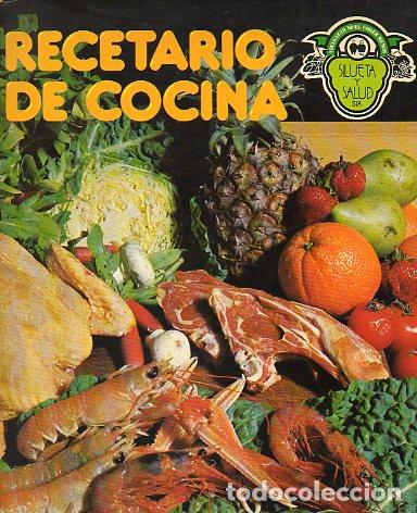 Libros: RECETARIO DE COCINA. - Foto 1