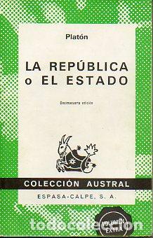 Libros: LA REP&Uacute;BLICA O EL ESTADO. 14&ordf; ed. - Foto 1