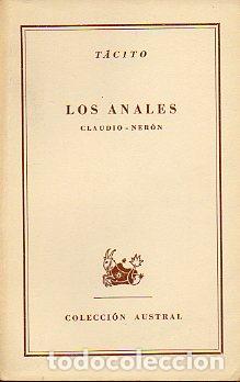 Libros: LOS ANALES. CLAUDIO-NER&Oacute;N. - Foto 1