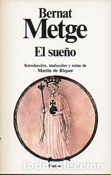 Libros: EL SUE&Ntilde;O. Intr., Trad. y Notas de Mart&iacute;n de Riquer. - Foto 1