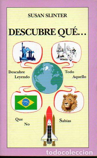 Libros: DESCUBRE QU&Eacute;... - Foto 1