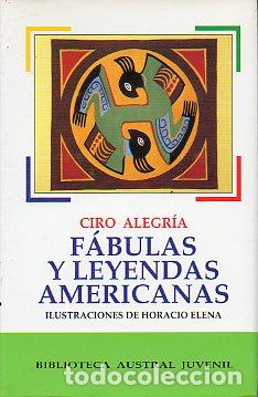 Libros: F&Aacute;BULAS Y LEYENDAS AMERICANAS. Ilustrs. de Horacio Elena. - Foto 1