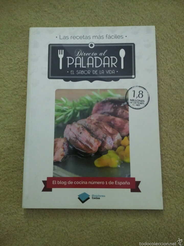 Libros: DIRECTO AL PALADAR, NUEVO - Foto 1