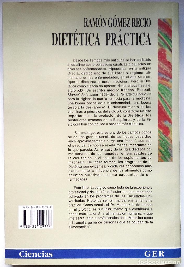 Libros: DIET&Eacute;TICA PR&Aacute;CTICA - RAM&Oacute;N G&Oacute;MEZ RECIO - Foto 2