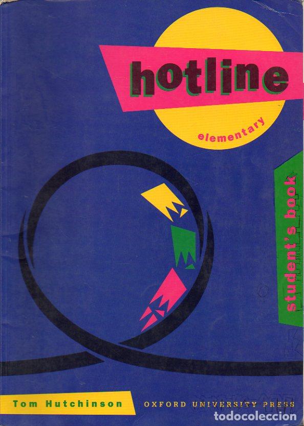 Libros: HOTLINE ELEMENTARY. Student&acute;s Book. - Foto 1