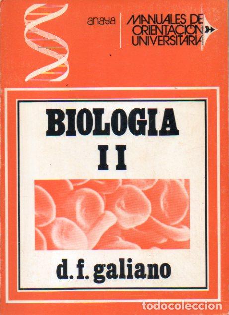 Libros: BIOLOG&Iacute;A. II. - Foto 1