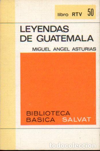 Libros: LEYENDAS DE GUATEMALA. - Foto 1