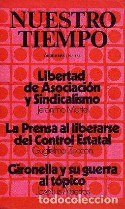 Libros: NUESTRO TIEMPO. N&ordm; 186. - Foto 1