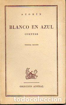 Libros: BLANCO EN AZUL. Cuentos. 3&ordf; ed. - Foto 1