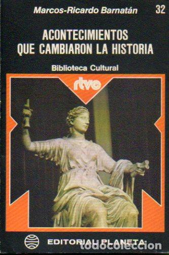 Libros: ACONTECIMIENTOS QUE CAMBIARON LA HISTORIA. - Foto 1