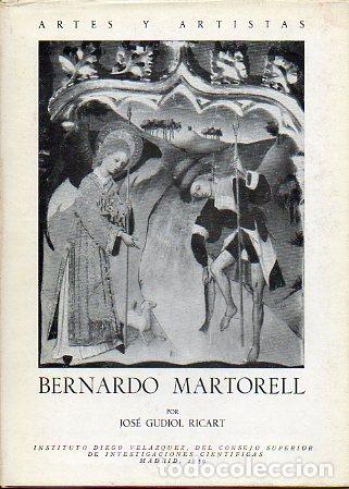 Libros: BERNARDO MARTORELL. - Foto 1