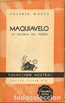 Libros: MAQUIAVELO. LA ESCUELA DEL PODER. - Foto 1