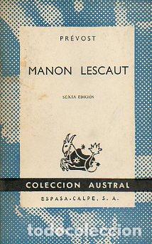 Libros: MANON LESCAUT. 6&ordf; ed. - Foto 1