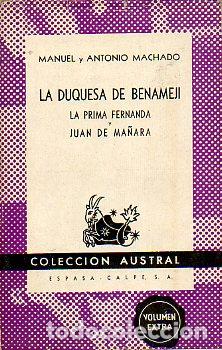 Libros: LA DUQUESA DE BENAMEJ&Iacute; / LA PRIMA FERNANDA / JUAN DE MA&Ntilde;ARA. - Foto 1