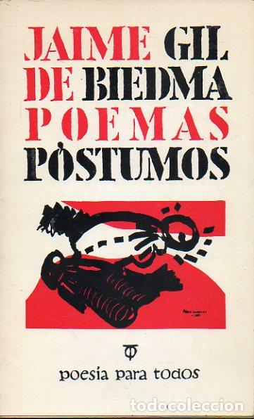 Libros: POEMAS P&Oacute;STUMOS. 2&ordf; edici&oacute;n. - Foto 1