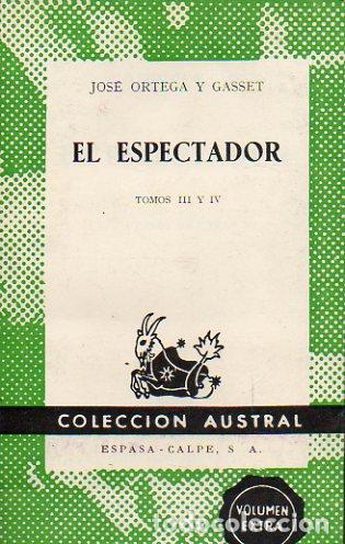 Libros: EL ESPECTADOR. Tomos III y IV. - Foto 1
