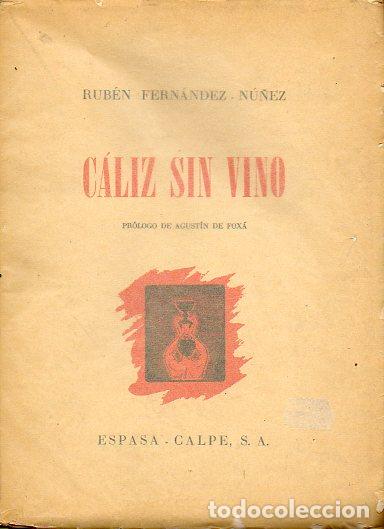 Libros: C&Aacute;LIZ SIN VINO. - Foto 1