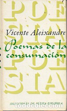 Libros: POEMAS DE LA CONSUMACI&Oacute;N. 4&ordf; edici&oacute;n. - Foto 1