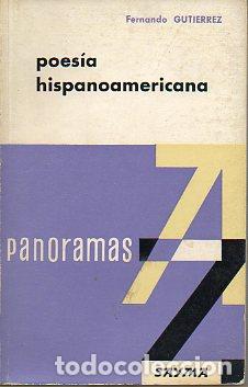 Libros: POES&Iacute;A HISPANOAMERICANA. I. - Foto 1