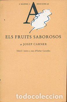 Libros: ELS FRUITS SABOROSOS. - Foto 1