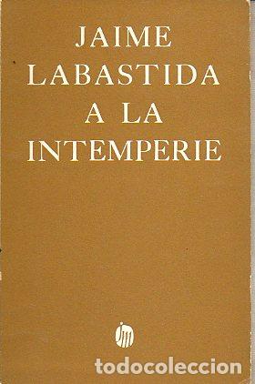 Libros: A LA INTEMPERIE. - Foto 1