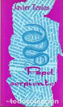 Libros: PAPEL SERPIENTE. Relatos. - Foto 1