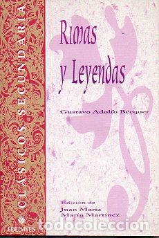Libros: RIMAS Y LEYENDAS. Edici&oacute;n de J. M&ordf; Mar&iacute;n Mart&iacute;nez. - Foto 1