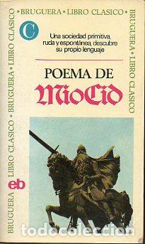 Libros: POEMA DE M&Iacute;O CID. Texto original y transcripci&oacute;n moderna. - Foto 1