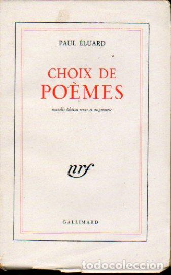 Libros: CHOIX DE PO&Egrave;MES. Nouvelle &eacute;dition revue et augment&eacute;e. - Foto 1