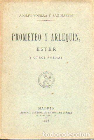 Libros: PROMETEO Y ARLEQU&Iacute;N, EST&Eacute;R Y OTROS POEMAS. - Foto 1