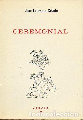 Libros: CEREMONIAL. - Foto 1