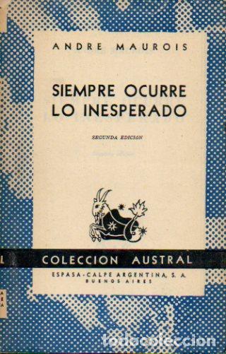 Libros: SIEMPRE OCURRE LO INESPERADO. 2&ordf; ed. - Foto 1