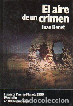 Libros: EL AIRE DE UN CRIMEN. 1&ordf; ed. - Foto 1