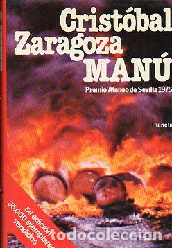 Libros: MAN&Uacute;. Premio Ateneo de Sevilla 1975. 5&ordf; ed. - Foto 1