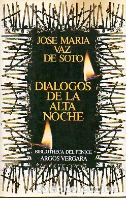 Libros: DI&Aacute;LOGOS DE LA ALTA NOCHE. 1&ordf; edici&oacute;n. - Foto 1