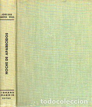 Libros: NOCHE DE APARECIDOS. Novela. 1&ordf; edici&oacute;n. - Foto 1