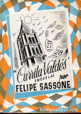 Libros: CURRITA VALD&Eacute;S. Novela. 1&ordf; edici&oacute;n. - Foto 1