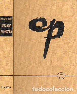 Libros: RAPSODIA AMERICANA. 1&ordf; edici&oacute;n. - Foto 1