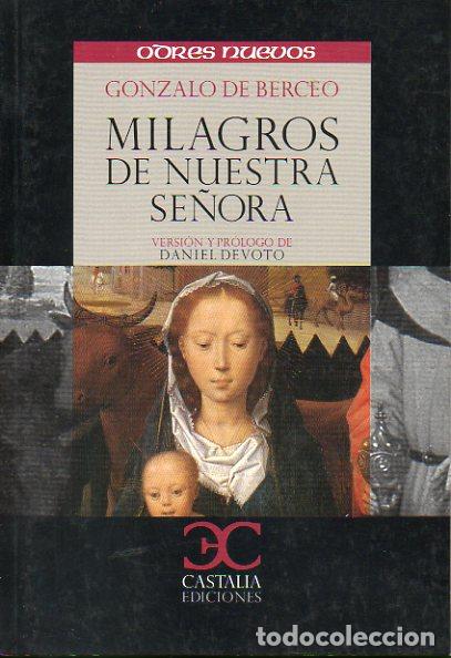 Libros: MILAGROS DE NUESTRA SE&Ntilde;ORA. Versi&oacute;n y pr&oacute;logo de Daniel Devoto. - Foto 1