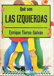 Libros: QU&Eacute; SON LAS IZQUIERDAS. - Foto 1
