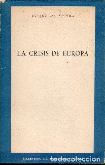 Libros: LA CRISIS DE EUROPA. - Foto 1