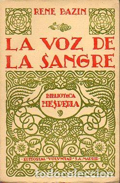 Libros: LA VOZ DE LA SANGRE. - Foto 1