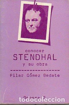 Libros: CONOCER STENDHAL Y SU OBRA. - Foto 1