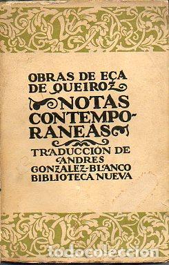 Libros: NOTAS CONTEMPOR&Aacute;NEAS. - Foto 1