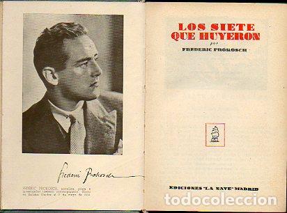 Libros: LOS SIETE QUE HUYERON. Ilustrs. Paco Ribera. - Foto 1