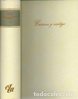 Libros: OBRAS. III. CRIMEN Y CASTIGO. - Foto 1