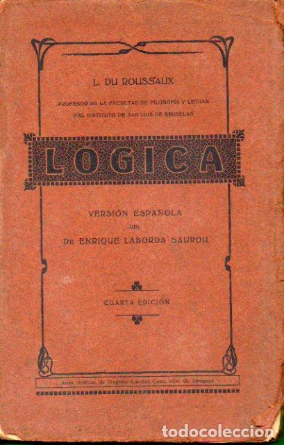 Libros: ELEMENTOS DE L&Oacute;GICA. 4&ordf; edic. - Foto 1