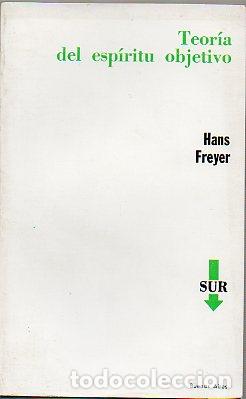 Libros: TEORIA DEL ESPIRITU OBJETIVO. - Foto 1