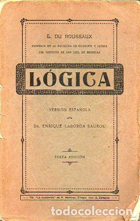Libros: ELEMENTOS DE L&Oacute;GICA. 6&ordf; ed. - Foto 1